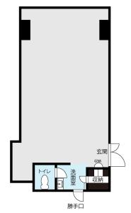 北西ビル 103【間取図】  (北西ビル103間取り.jpg)
